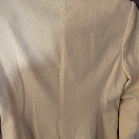 Blazer / Pale yellow blazer jacket The Limited size med - Picture 2 of 13